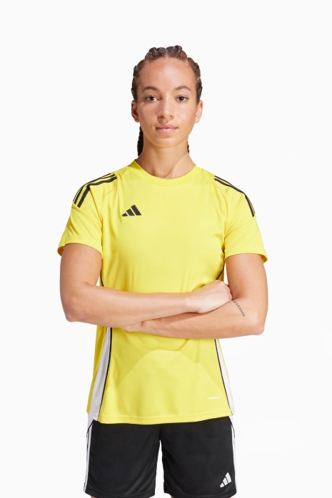 Majica kratkih rukava adidas Tiro 24 Ženska - žuta boja