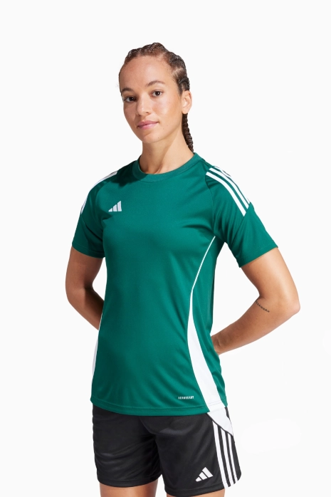 Camiseta adidas Tiro 24 de mujer - Verde