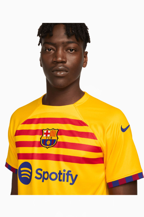 T-Shirt Nike FC Barcelona 22/23 fourth Stadium - Yellow | R-GOL