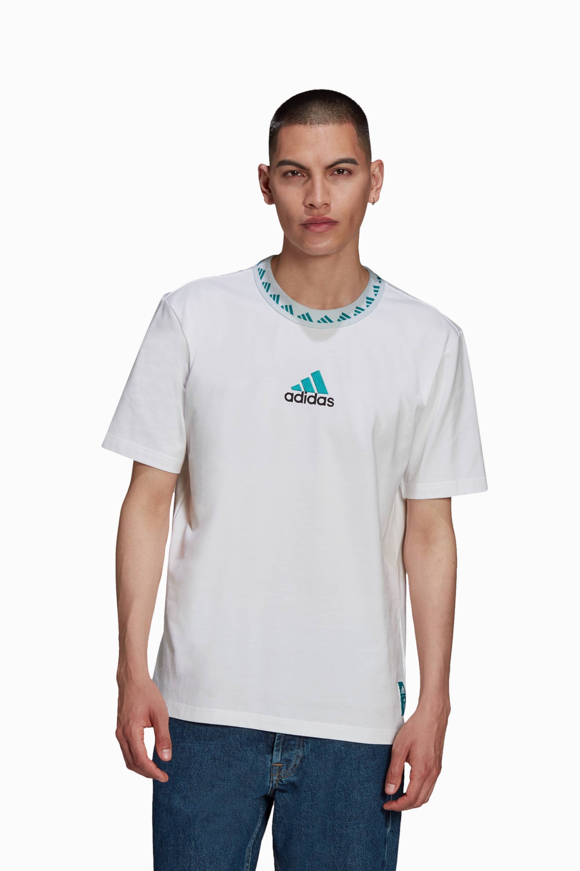 T-Shirt adidas Real Madrid 21/22 Icon Tee | R-GOL.com - Football boots u0026  equipment