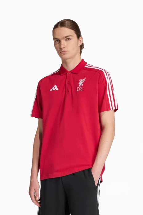 Tricou adidas Liverpool FC 25/26 DNA Polo - Roșu