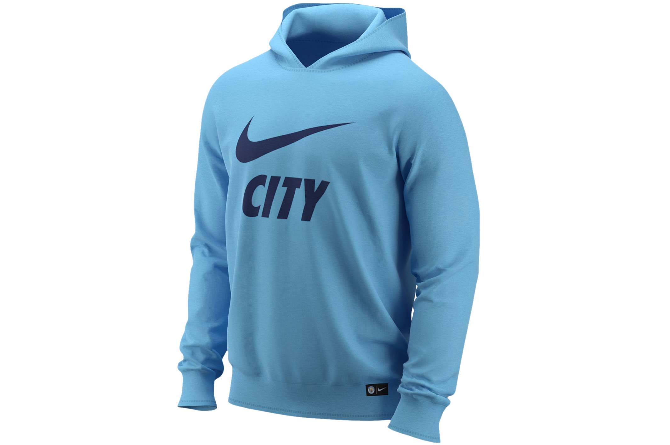Sweatshirt Nike Manchester City FC NSW Hoodie Club Crest 892549-488 | R-GOL.com Football & equipment