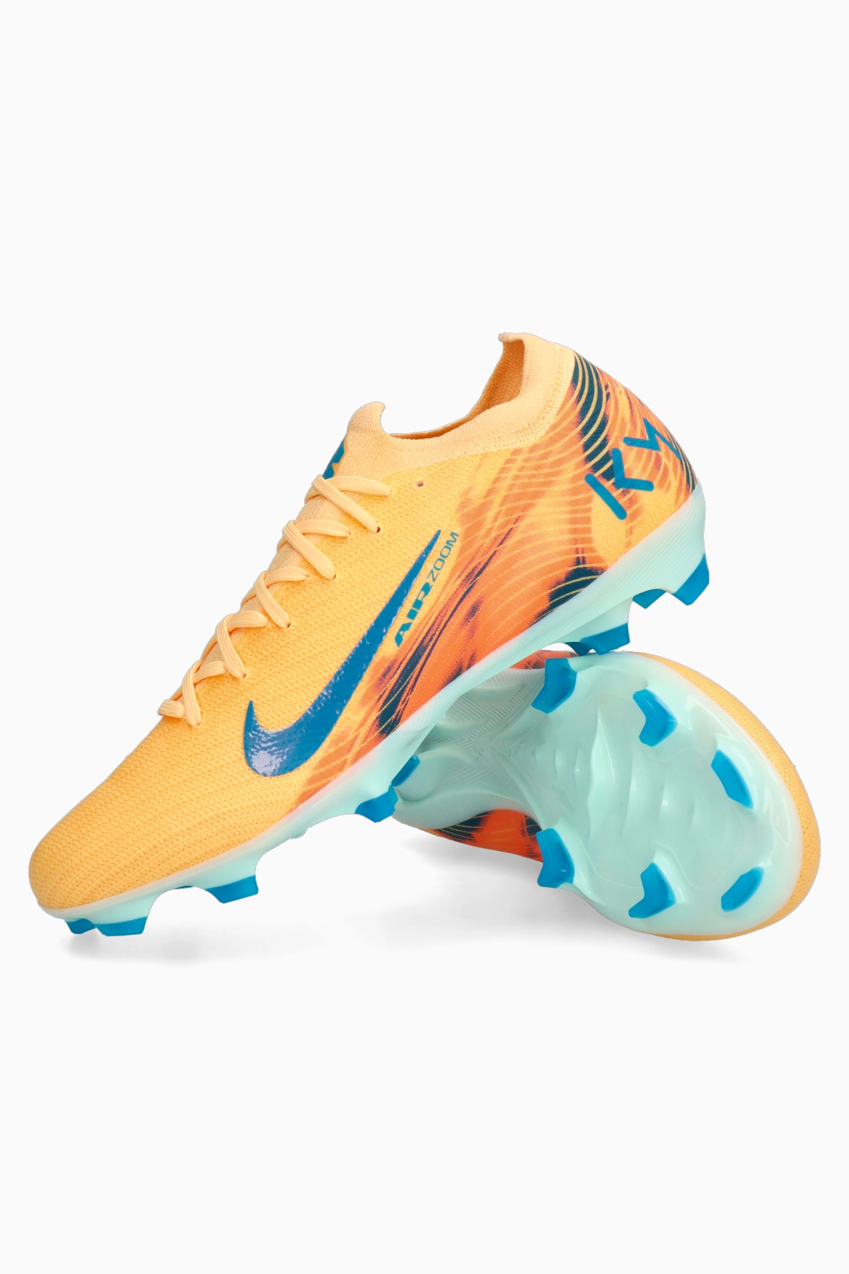 Lisovky Nike Mercurial Zoom Vapor 16 Pro Kylian Mbappé FG - Oranžový