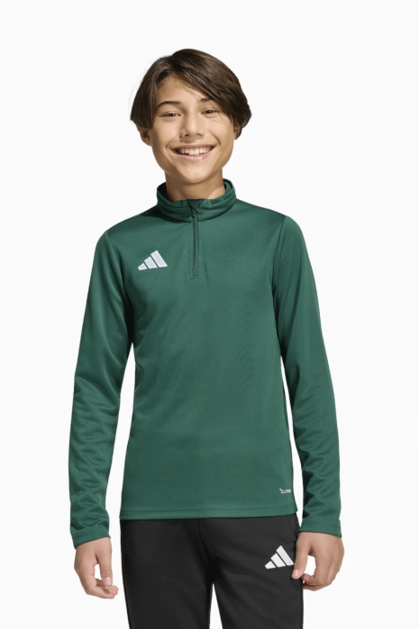 Bluză adidas Entrada 26 Training Top Junior - Verde