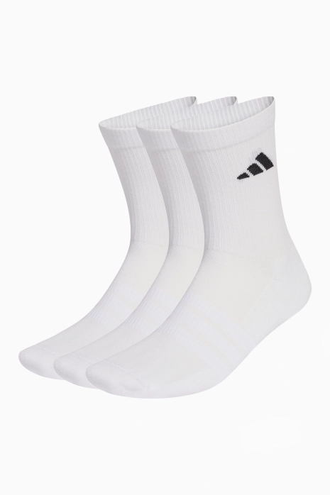Socks adidas Cushioned Sportswear Crew 3 Pairs - White