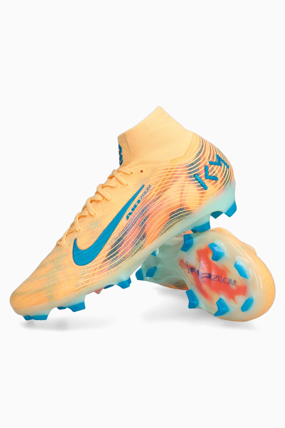 Nike Zoom Mercurial Superfly 10 Elite Kylian Mbappé FG - Portocale