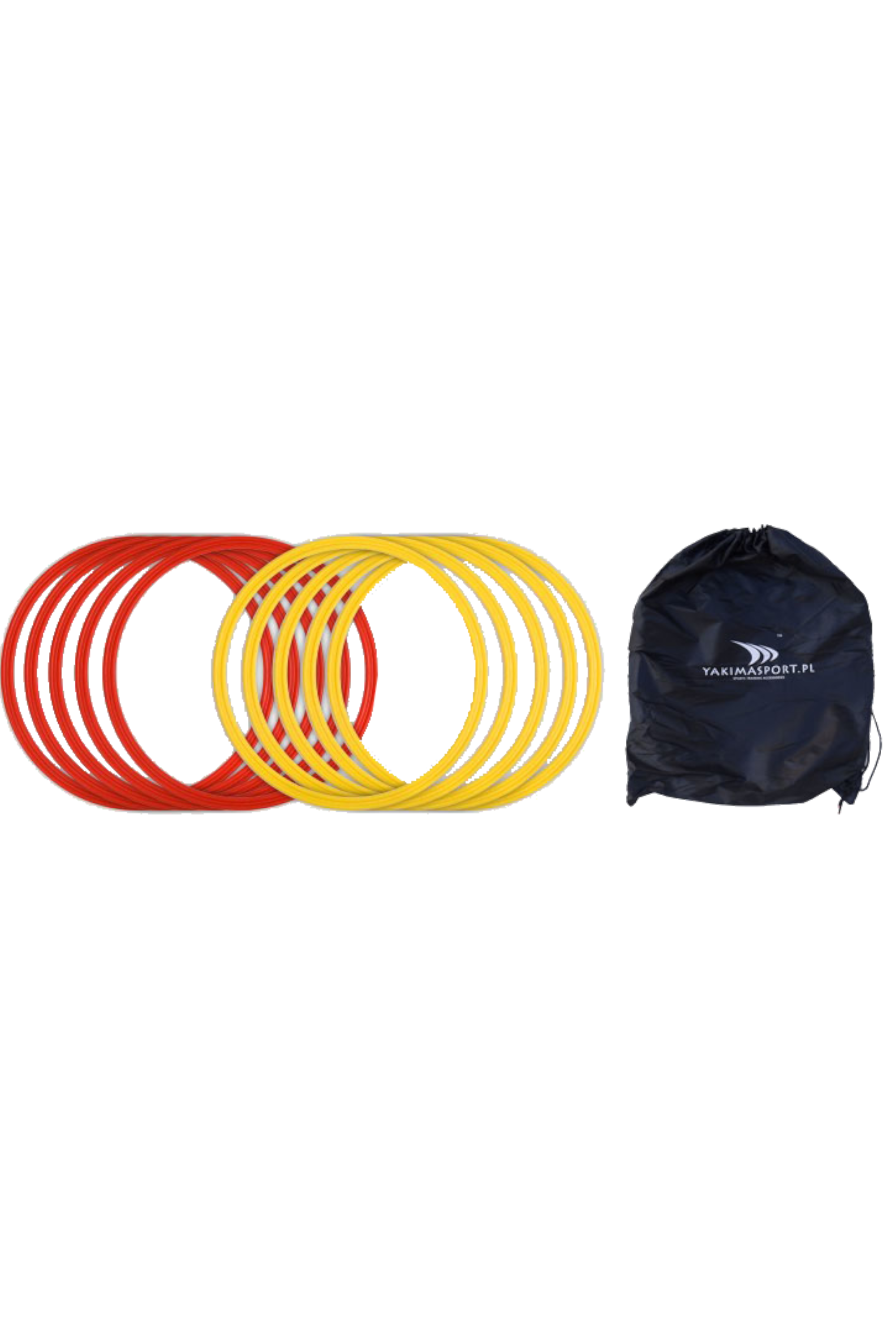 Cercuri de coordonare Yakimasport (set de 12 piese) + sac