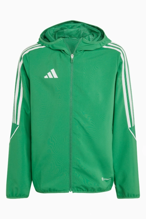 Mont adidas Tiro 23 League Windbreaker Çocuk - Yeşil