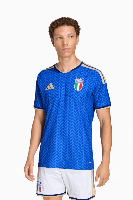 Тениска adidas Италия 2026 като Домакин Authentic - син