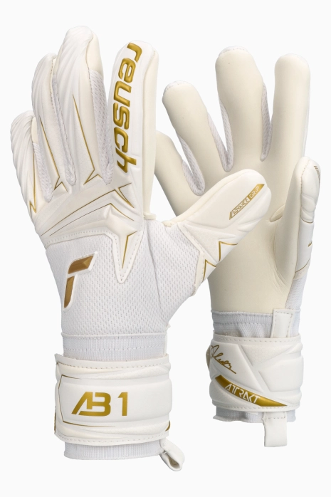 Воротарські рукавички Reusch Attrakt AB1 Advance Junior - Білий