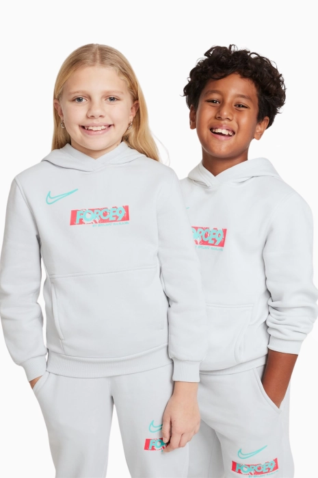 Блуза Nike Erling Haaland Club Fleece Junior - Сив