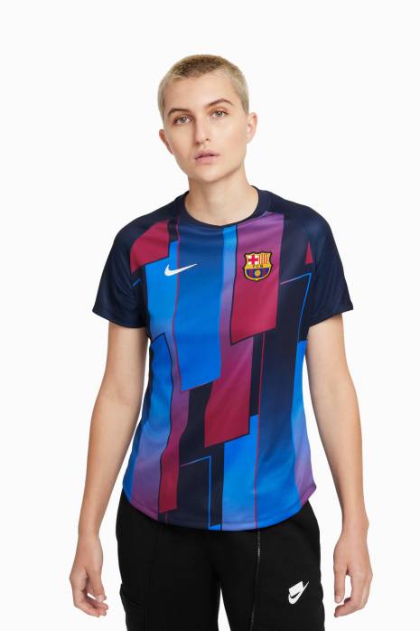 Koszulka Nike FC Barcelona 21/22 Top Pre Match Damska