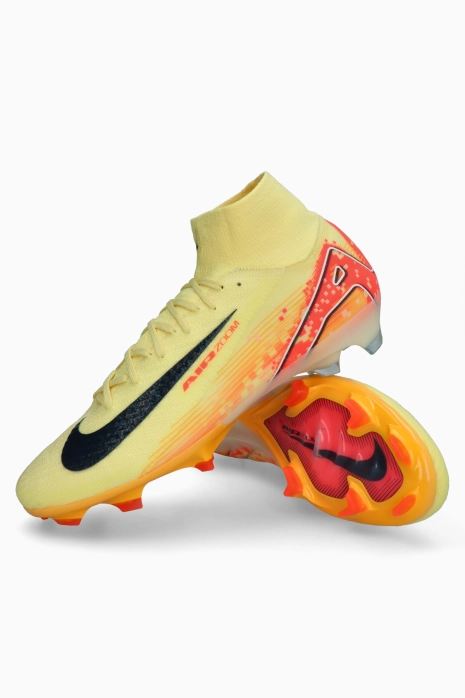 Nike Zoom Mercurial Superfly 10 Elite Kylian Mbappé FG - Narancs