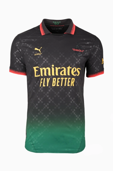 Puma X Off White AC Milan R GOL Football Boots Equipment