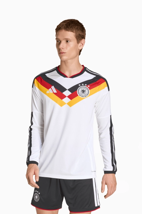 Long-sleeve shirt adidas Germany 2026 Home Replica - White