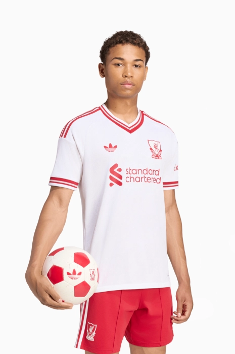 adidas Originals Liverpool FC 26/27 Away Trikot Authentic - Weiß