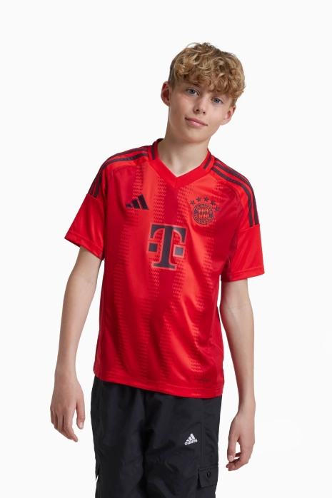 Тениска adidas FC Bayern 24/25 като Домакин Replica Junior - червен