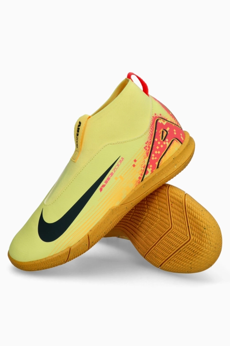 Dvoranski Nike Mercurial Superfly 10 Academy Kylian Mbappé IC Junior - Oranžna