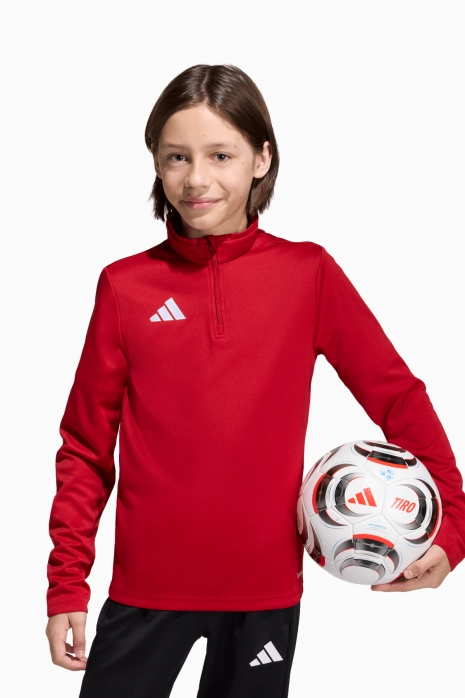 Bluză adidas Entrada 26 Training Top Junior - Roșu