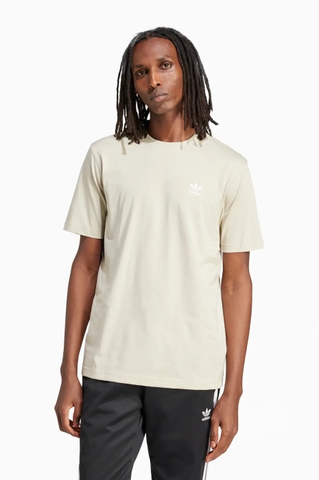 Adidas trefoil t shirt hot sale grey