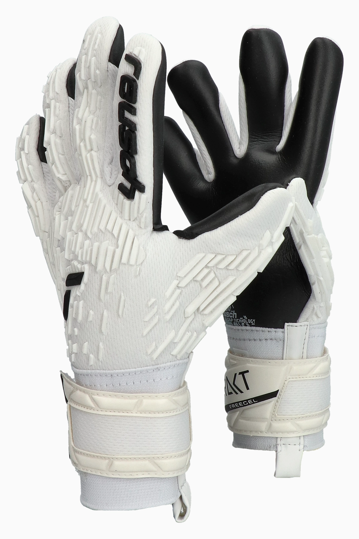 Gant De Gardien De But Reusch Attrakt Freegel Silver - Mousse Silver Allemande - Coupe Evolution Negative