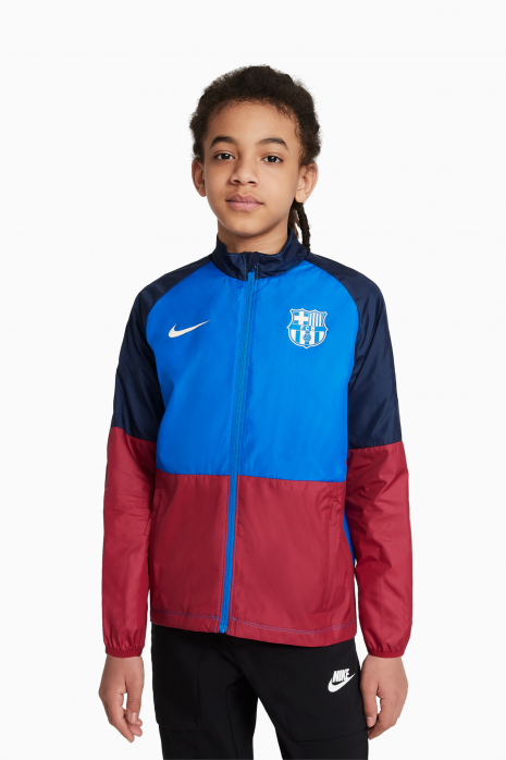 Jachetă Nike FC Barcelona 21/22 Repel Academy AWF Junior