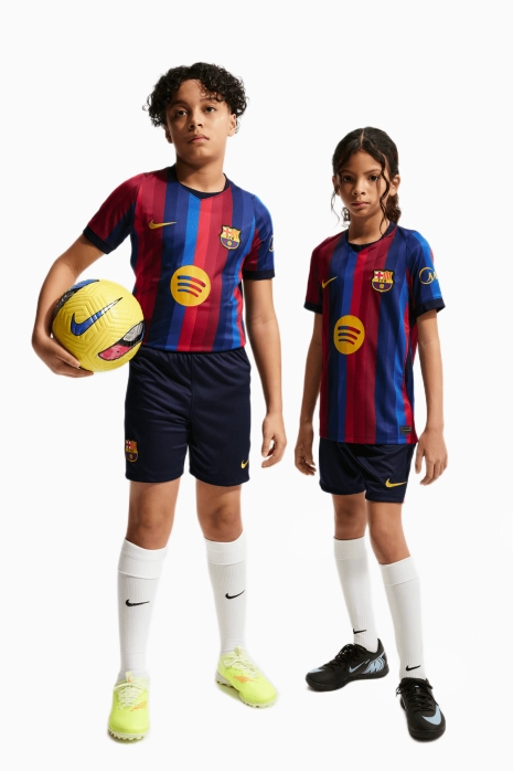 Nike FC Barcelona 26/27 Home Stadium Shorts Junior - Navy blau