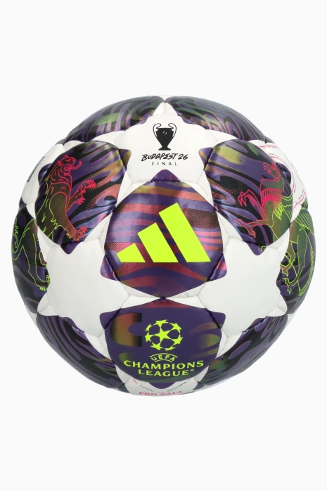 Míč adidas UCL Pro 25/26 Final Sala - Fialový