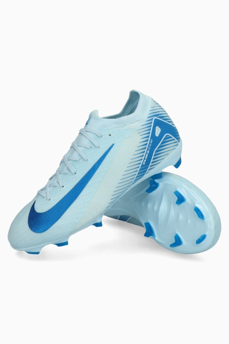 Nike Mercurial Zoom Vapor 16 Pro FG Junior - светло синьо