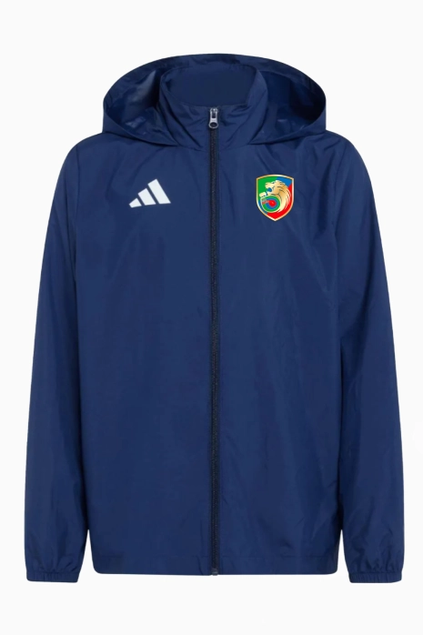 Kurtka adidas Miedź Legnica 25/26 Junior - Granatowy