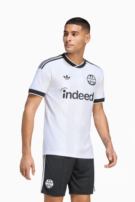 Тениска adidas Originals Eintracht Frankfurt 26/27 като Гост Replica - Бяла
