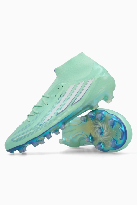 Бутси adidas F50 Elite Sparkfusion Mid FG/AG для жінок - М'ятний двір