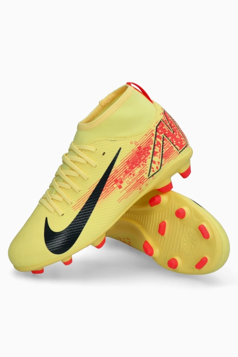 Nocken Nike Mercurial Superfly 10 Club Kylian Mbappé FG/MG Junior - Orange