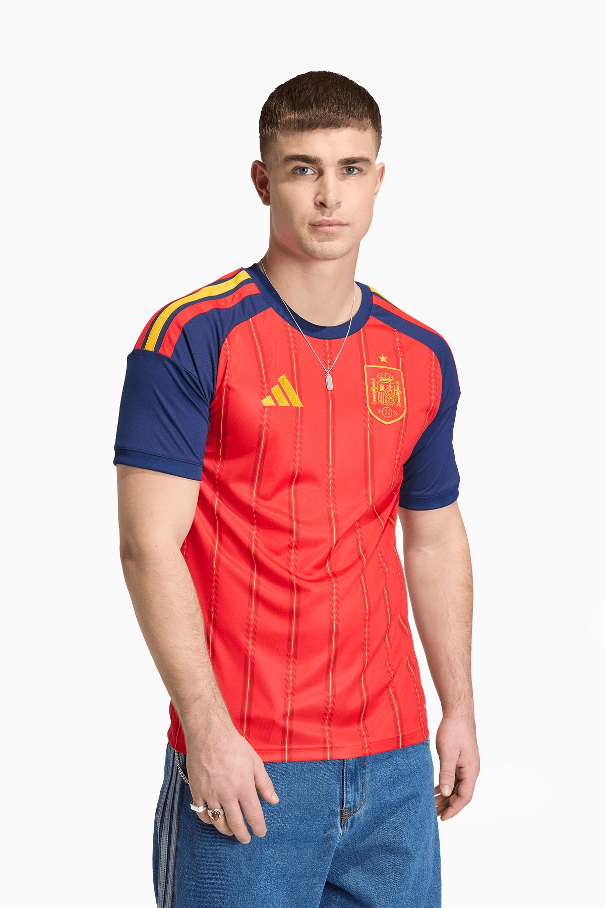 Тениска adidas Испания 2026 като Домакин Replica - червен