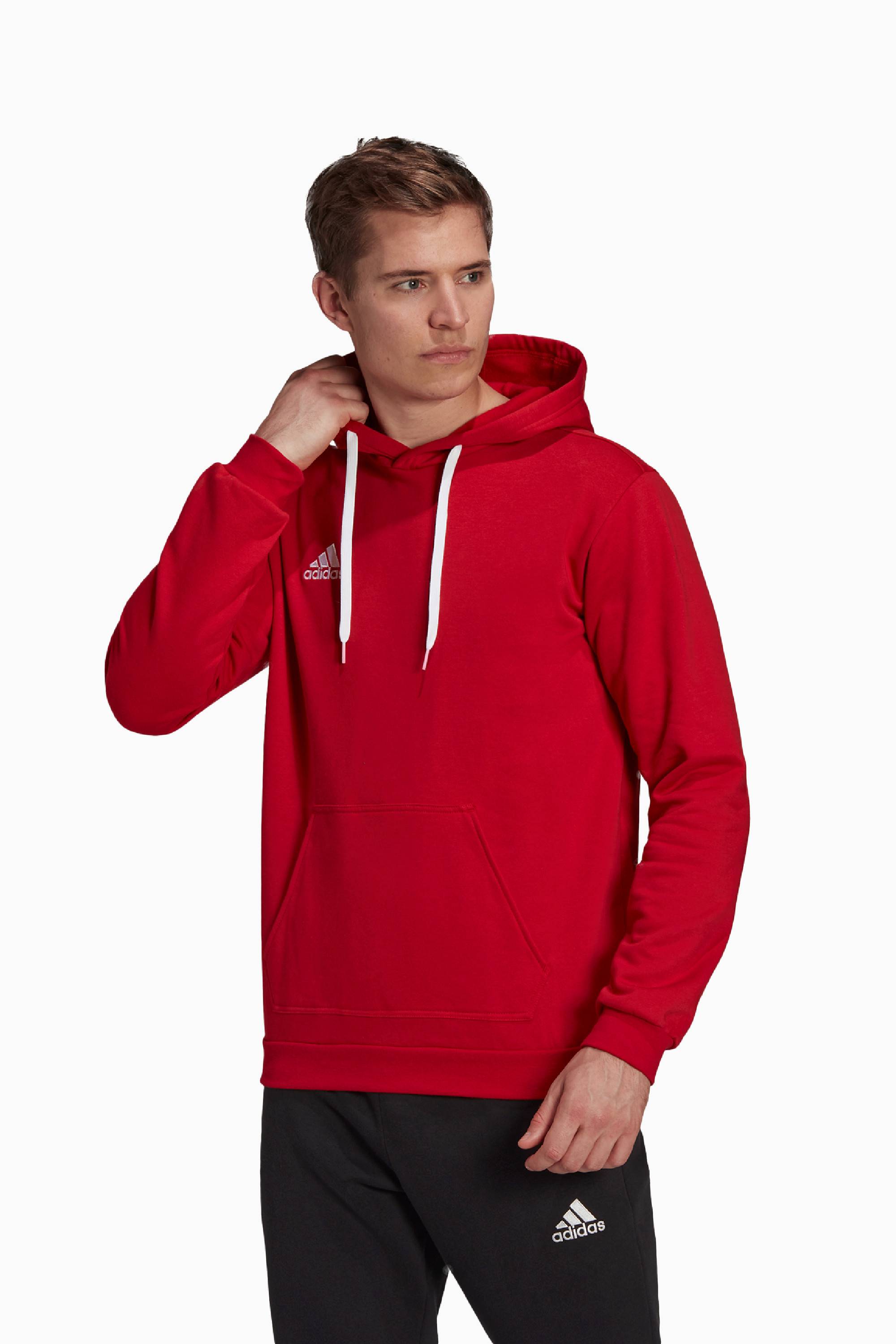 Mikina adidas Entrada 22 Sweat - Červená