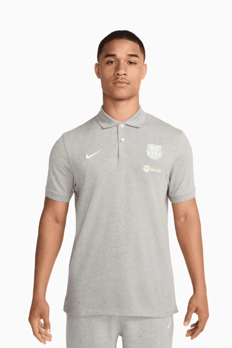 Футболка Nike FC Barcelona 24/25 Polo - Сірий