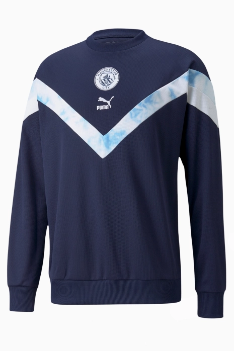 Puma Manchester City 24/25 Iconic MCS Sweatshirt - Navy blau