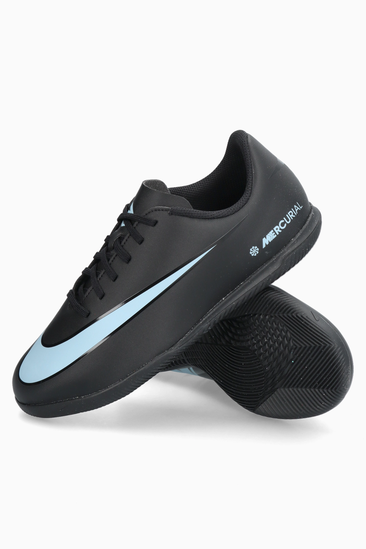 Hallenschuhe Nike Mercurial Vapor 16 Club IC Junior - Schwarz