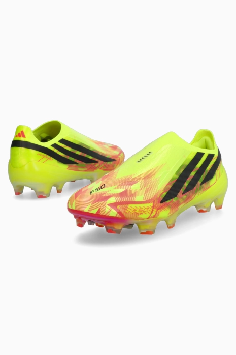Бутсы adidas F50 Elite Hyperfast LL FG - желтый | Футбольная обувь