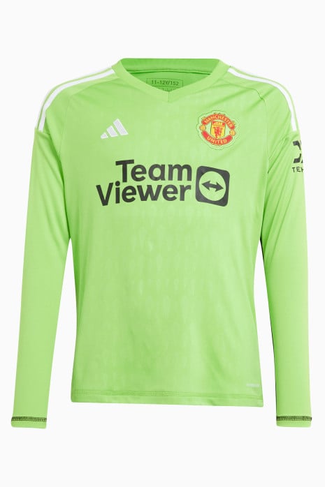Tişört adidas Manchester United 23/24 Goalkeeper LS Replica Çocuk