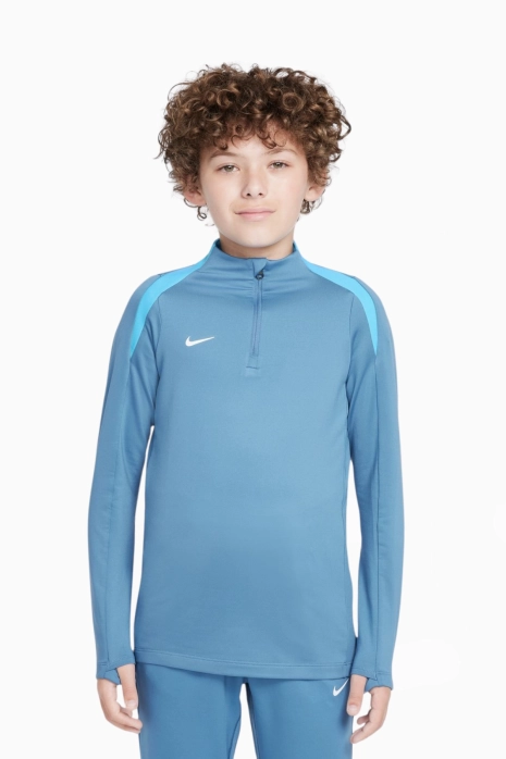 Uzun kollu üst Nike Dri-Fit Strike Çocuk - açık mavi