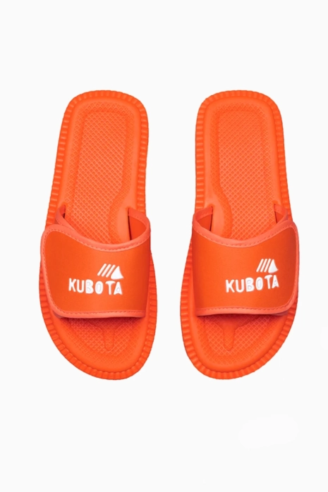 Chanclas Kubota velcro - Naranja