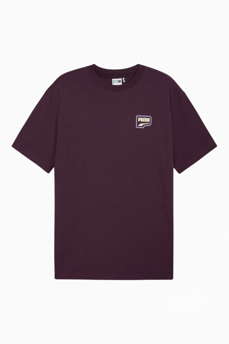 T-Shirt Puma Downtown Graphic Tee - Purple