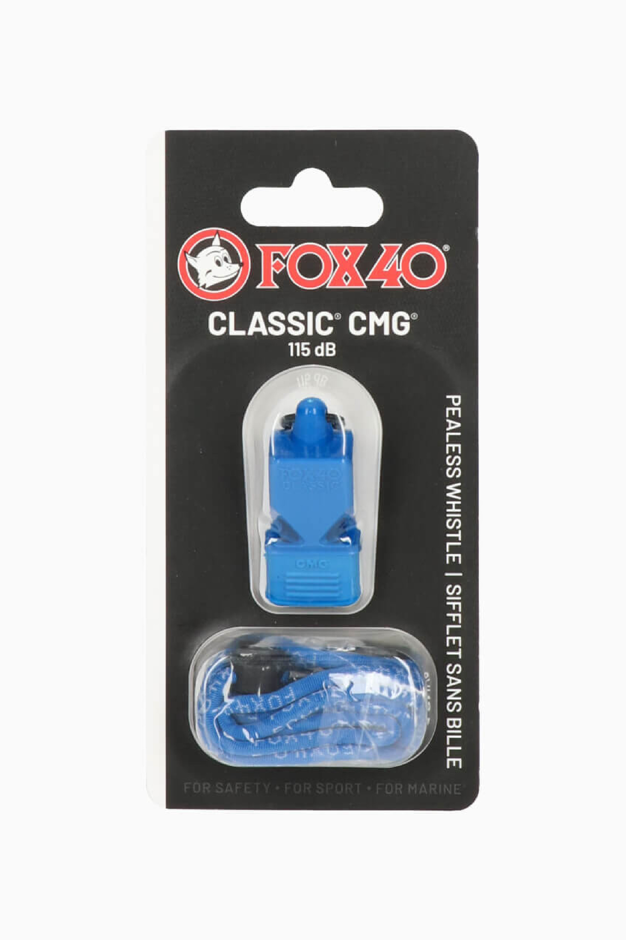 Pfeife mit einer Schnur Fox40 Classic CMG - Blau