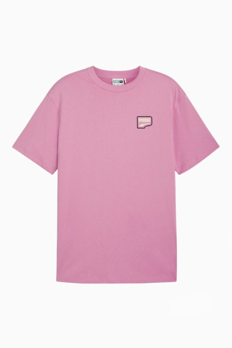 T-Shirt Puma Downtown Graphic Tee - Pink