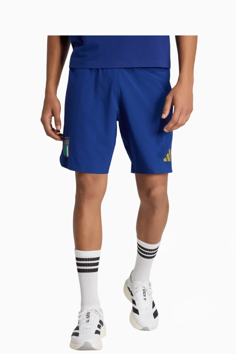 Pantaloni scurți adidas Italia 2026 Tiro Travel - Albastru