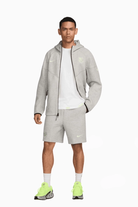 Шорти Nike FC Barcelona 24/25 Tech Fleece - Сірий | Футбольне