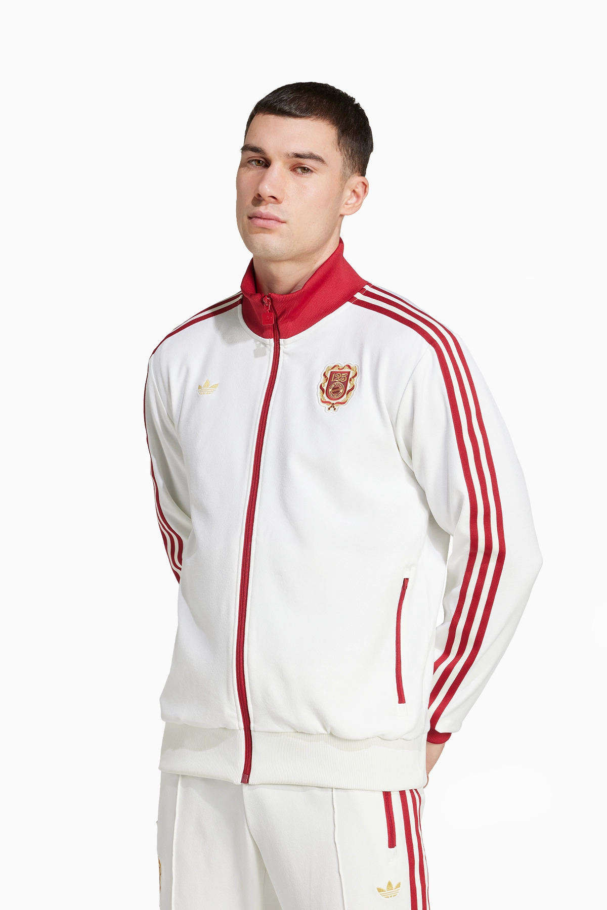 adidas BAYERN MUNCHEN ジャージ Hサイズ Uzun kollu üst adidas FC Bayern 24/25 125 Anniversary Track Top