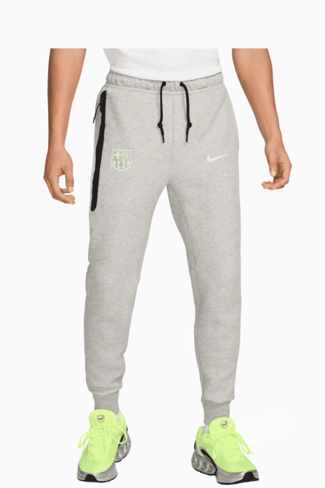 Trousers Nike FC Barcelona 24 25 Tech Fleece Gray R GOL Football boots equipment