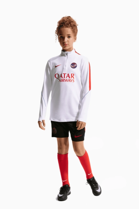 Nike PSG 26/27 Strike Drill Sweatshirt Junior - Weiß